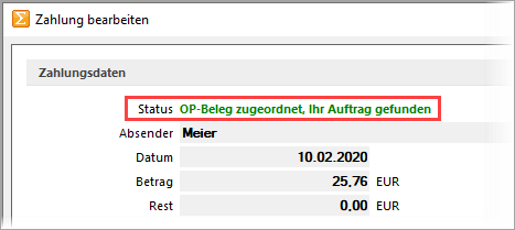 SelectLine Programmübergreifend Bankassistent