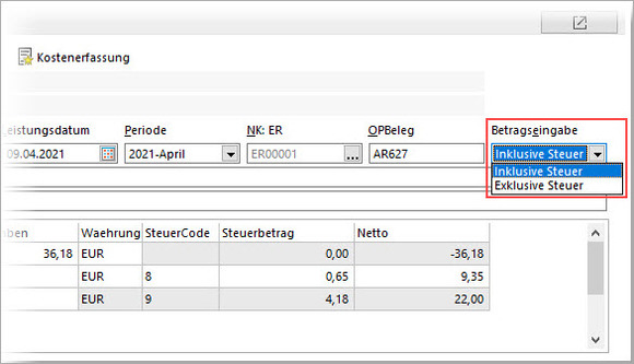 SelectLine Rechnungswesen Digitale Belege